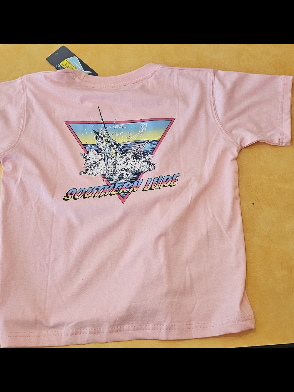 Southern Lure Kids' Pink Graphic Short Sleeve Tee